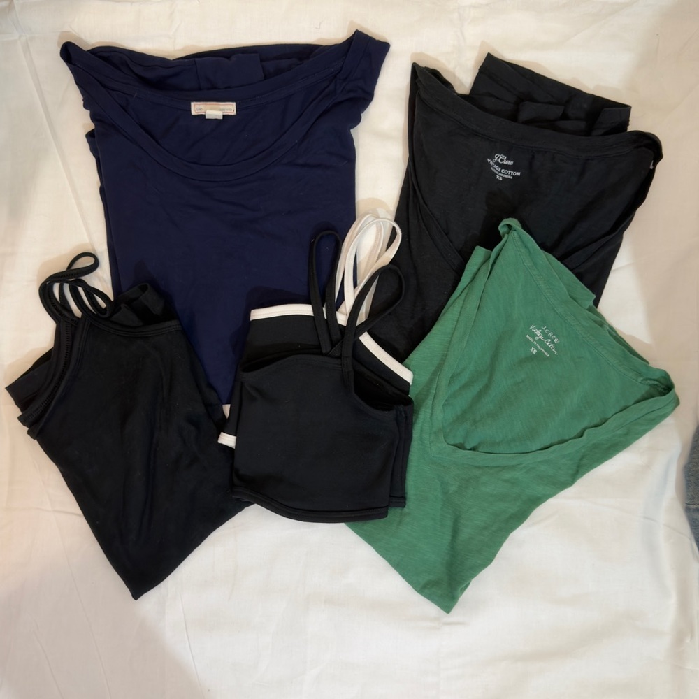 XS top Bundle JCrew Gap Banana Republic Wild Fable tops